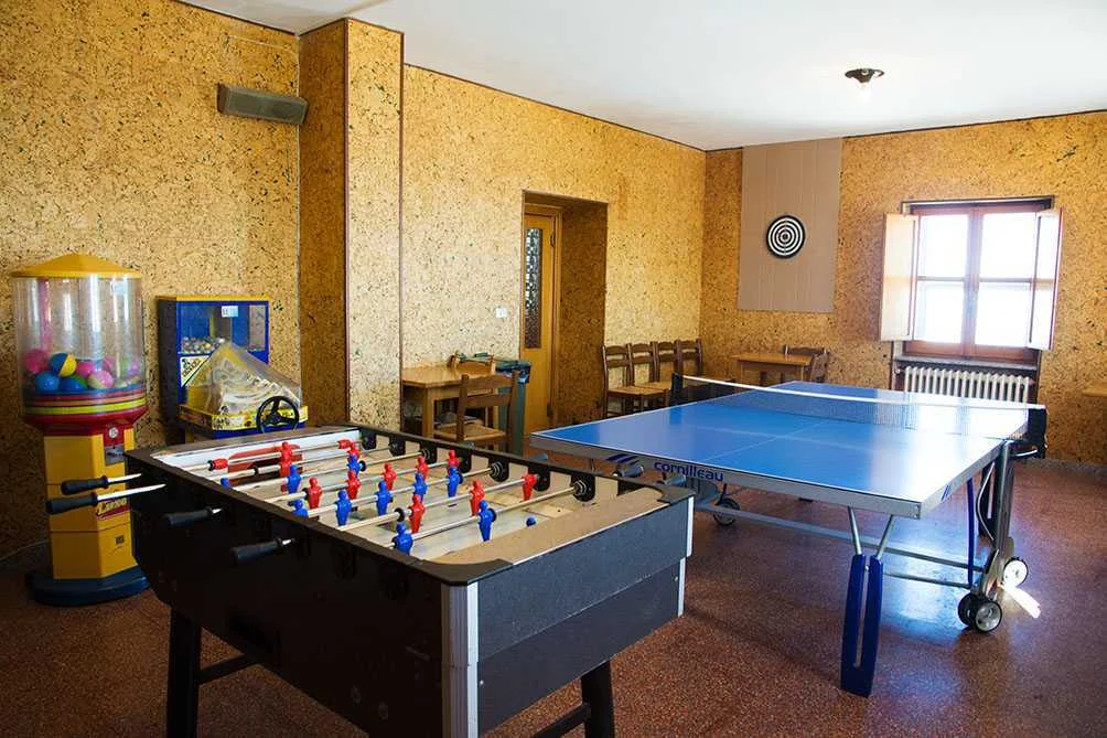 Area relax dell’Albergo Mammarosa