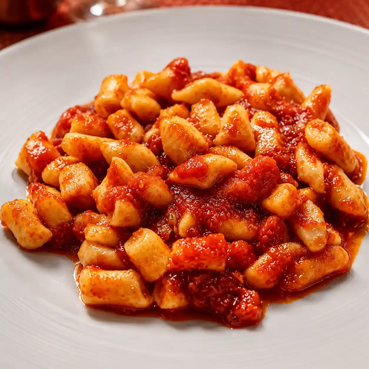 Gnocchi al sugo del ristorante Mammarosa